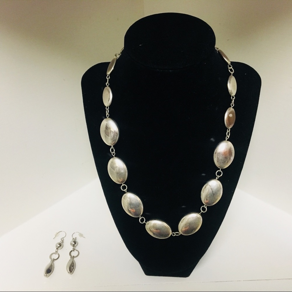 Necklace and Earrings